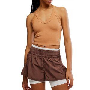 Free People Movement Women's All Clear V-Neck Cami in Twig size M/L NWT